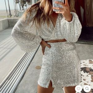 Sequin 2 piece Set